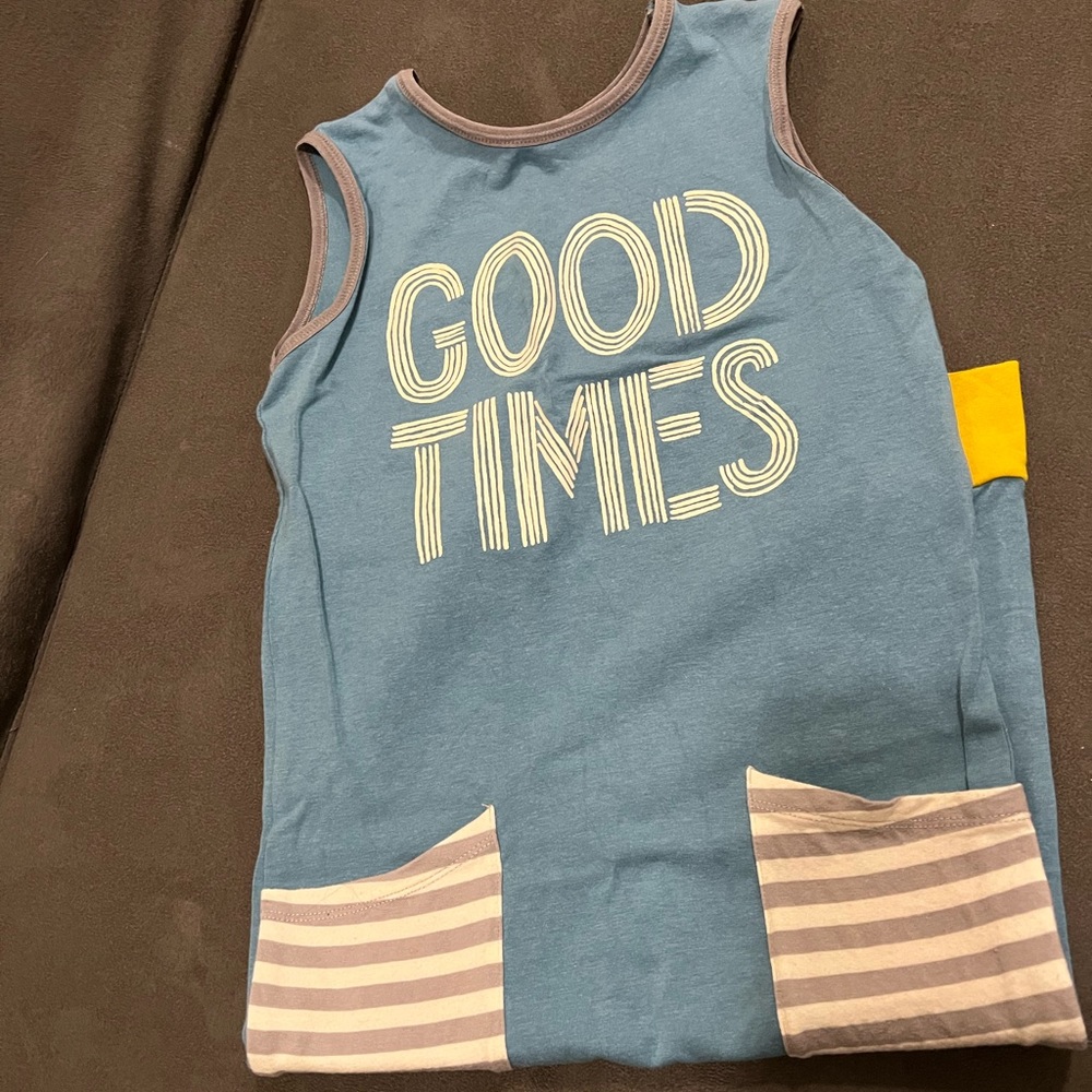Rags - tank capri romper